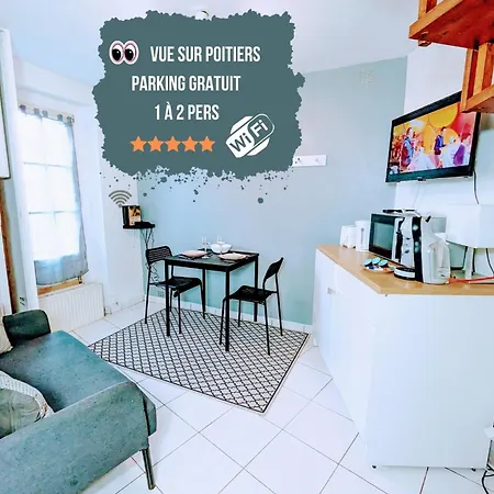 Apartment Duplex Le Coligny - Calme - Proche Centre Poitiers, Patinoire, Universite - Chu - Futuroscope A 20min Poitiers